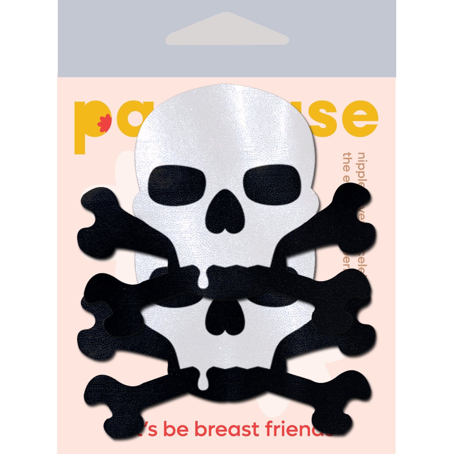 PASSKLSU02skullpastiesblackwhitepkgnew