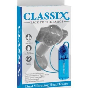 (WD) CLASSIX DUAL VIBRATING HE TEASER BLUE