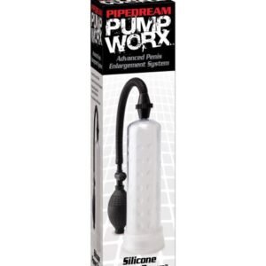 PUMP WORX SILICONE POWER PUMP CLEAR