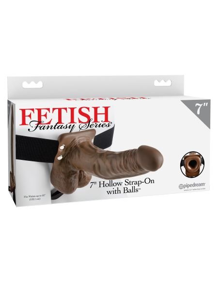 PD337329hollowstraponwithballsbrownpkg