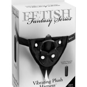 FETISH FANTASY PLUSH HARNESS VIBRATING