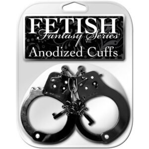 FETISH FANTASY ANODIZED CUFFS BLACK