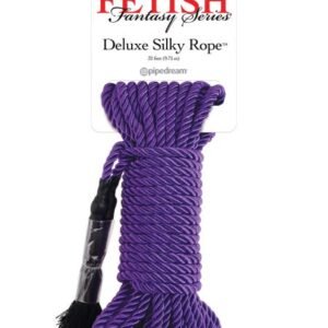 FETISH FANTASY SERIES DELUXE SILK ROPE PURPLE