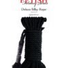 FETISH FANTASY SERIES DELUXE SILK ROPE BLACK