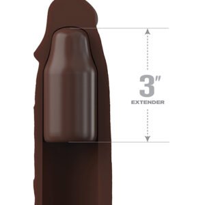 FANTASY X-TENSIONS ELITE 7IN EXTENSION W/ STRAP BROWN