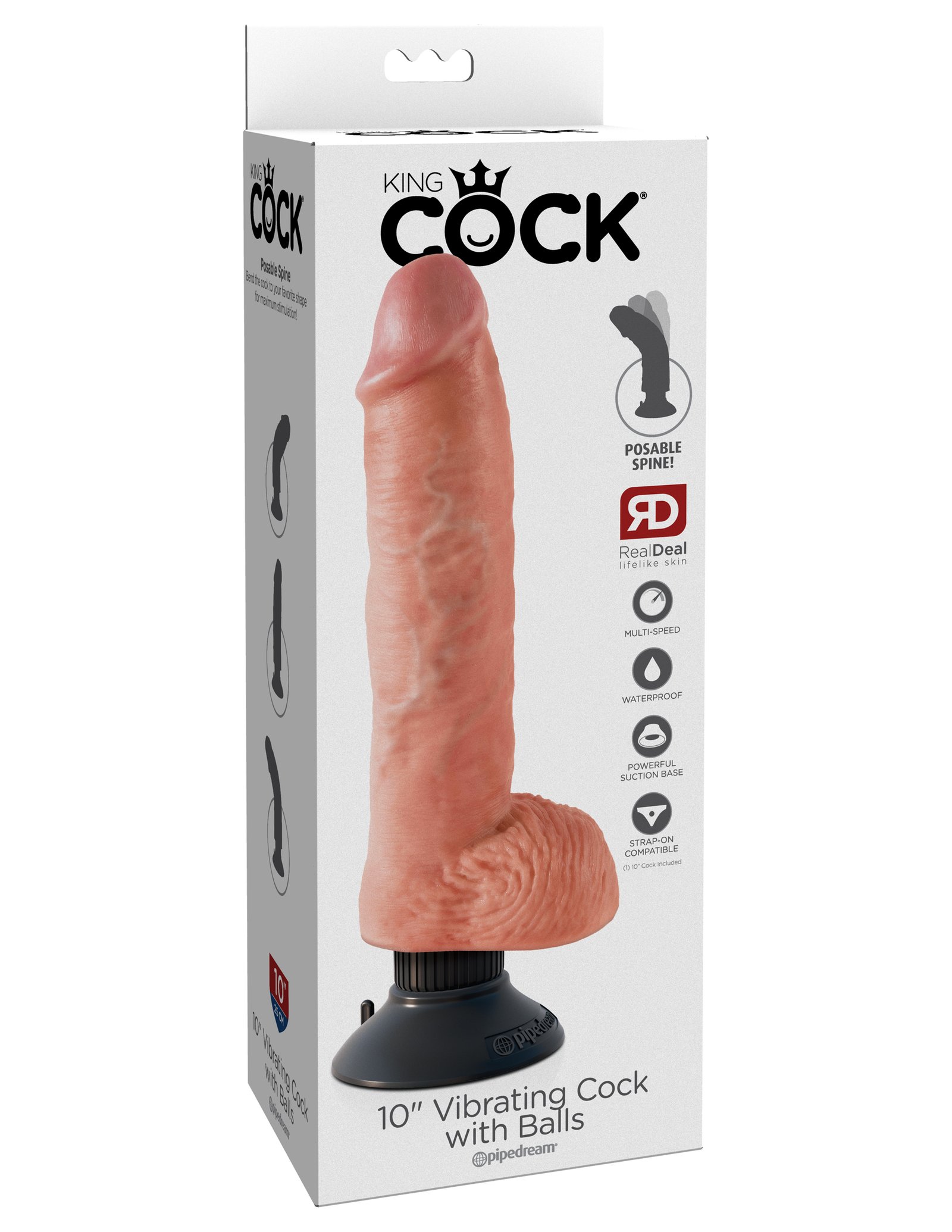 PD5410-21kingcock10inwballsbeigerd