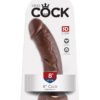 KING COCK 8 IN COCK BROWN