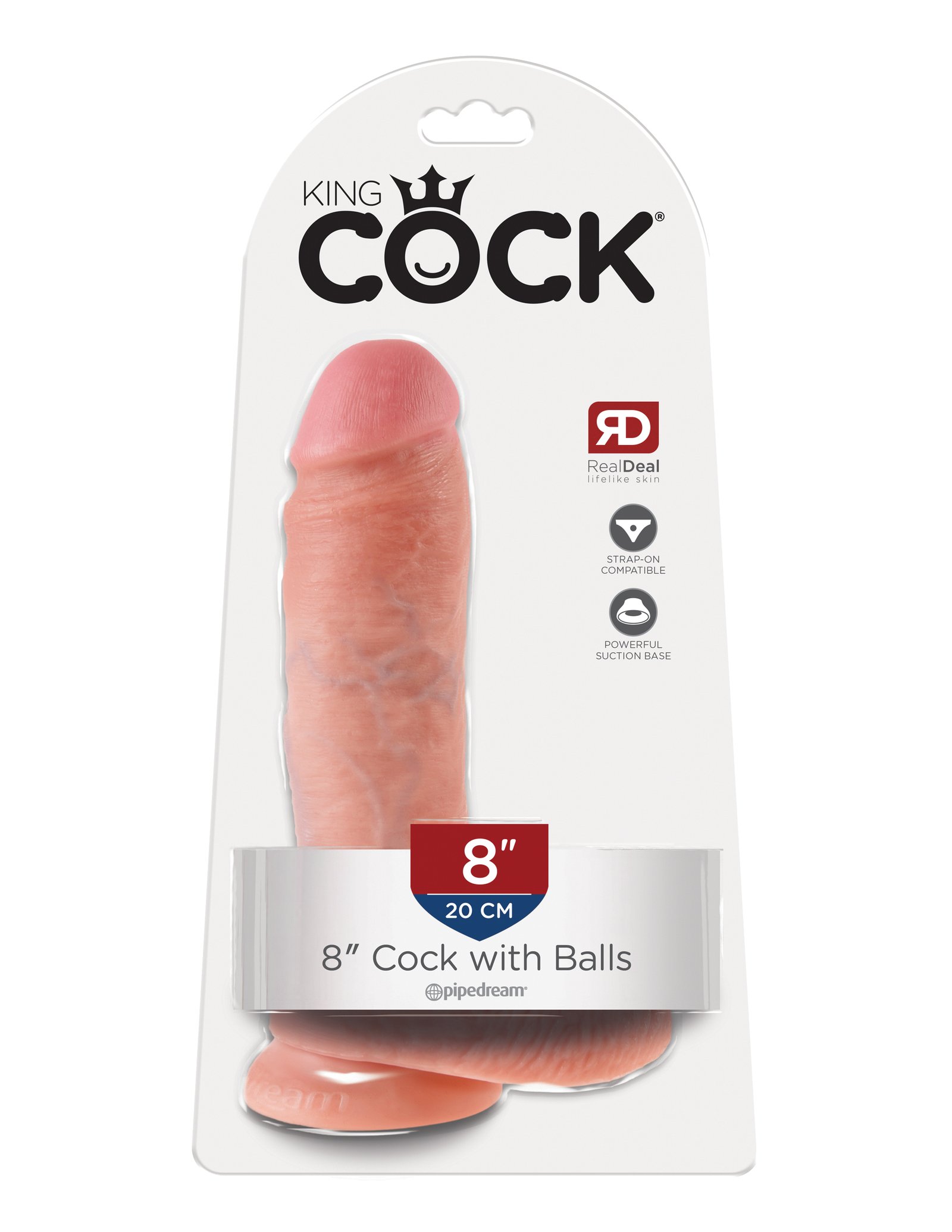 PD5507-21kingcock8inwballsbeigerd