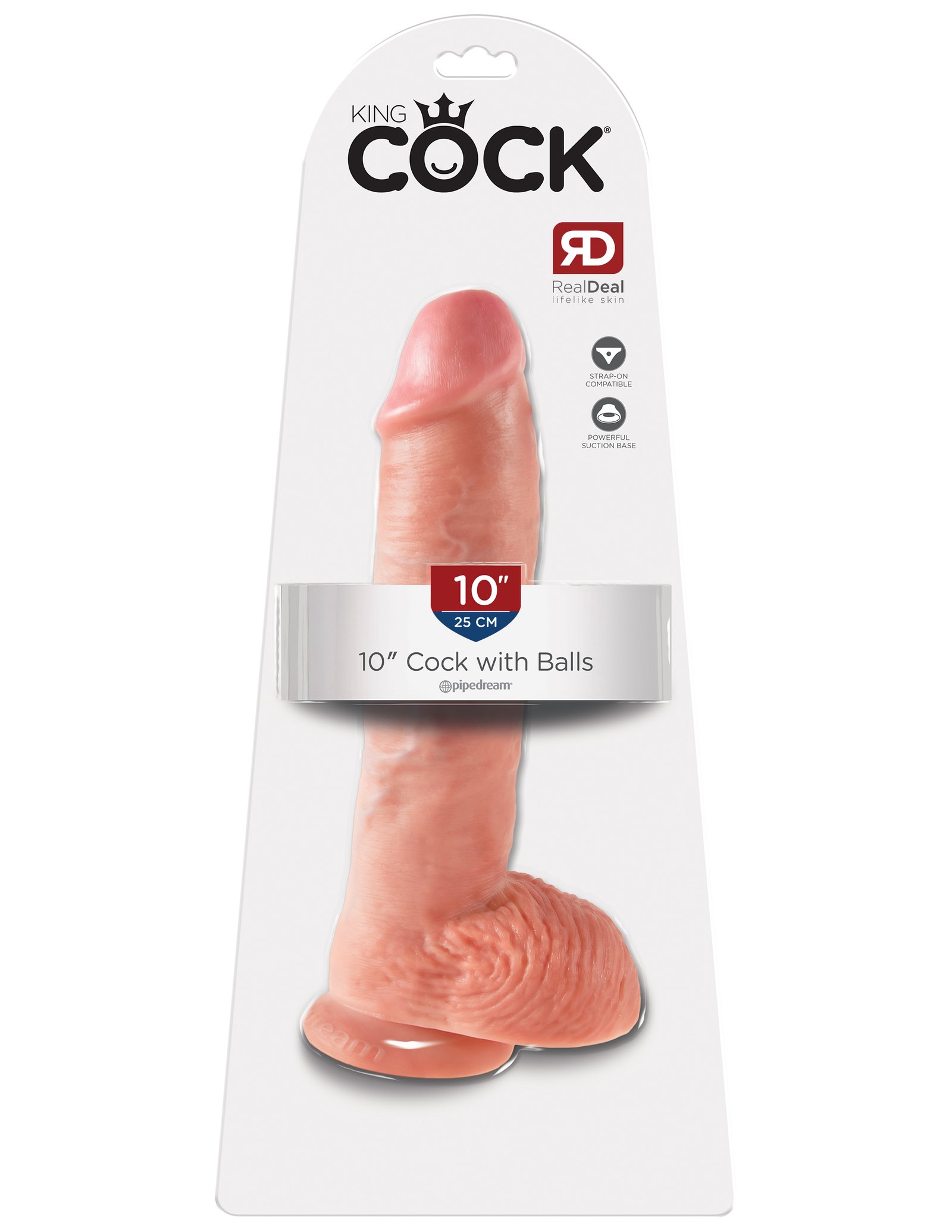 PD5509-21kingcock10inwballsbeigedildord