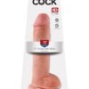 KING COCK 11 IN COCK W/BALLS FLESH
