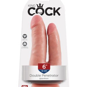 KING COCK DOUBLE PENETRATOR FLESH