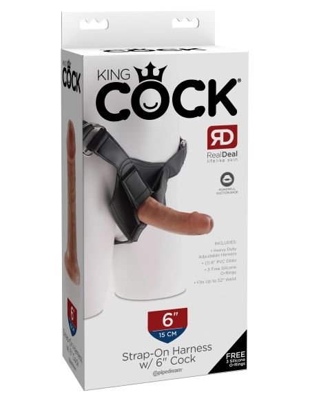 PD562122kingcockstraponharnessw6incocktanpkg