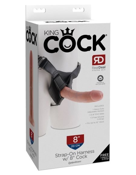 PD562321kingcock8instraponharnesspkg