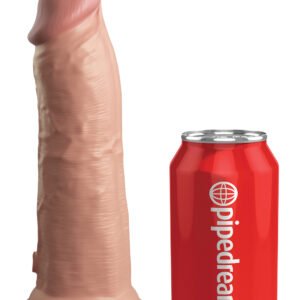 KING COCK ELITE 8 IN DUAL DENSITY LIGHT
