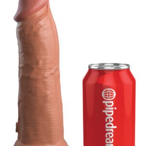 KING COCK ELITE 8 IN DUAL DENSITY TAN