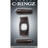 FANTASY C RINGZ DUO VIBRATING SUPER RING BLACK
