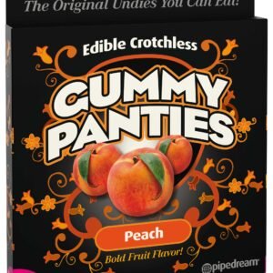 EDIBLE CROTCHLESS GUMMY PANTIES PEACH