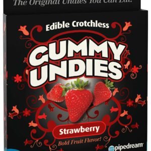 EDIBLE MALE GUMMY UNDIES STRAWBERRY