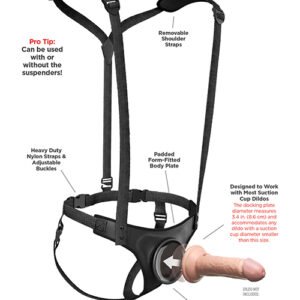 BODY DOCK STRAP-ON SUSPENDERS