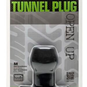 TUNNEL PLUG MEDIUM BLACK