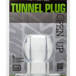 PERFECT FIT TOY TUNNEL PLUG LG ICE CLEAR