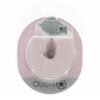 OUCH! HEAVY DUTY FLUFFY HANDCUFFS - POWDER PINK
