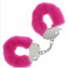 OUCH! HEAVY DUTY FLUFFY HANDCUFFS - PINK