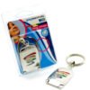 GAYSENTIALS MIRROR KEY CHAIN SQUIGGLE