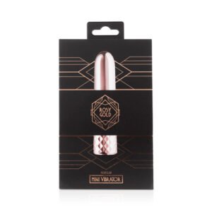 (WD) ROSY GOLD NOUVEAU MINI VIBRATOR