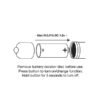 BULLET 80MM ROSE GOLD