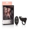 SILICONE RECHARGEABLE REMOTE PLEASURIZER COCK RING
