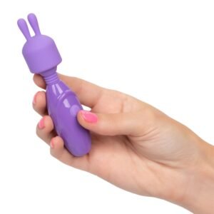 (WD) DR LAURA BERMAN OLIVIA RECHARGEABLE MINI MASSAGER W/ ATTACHMENTS