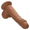 DUAL DENSITY SILICONE STUD 5IN BROWN