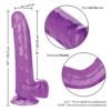 SIZE QUEEN 8IN PURPLE