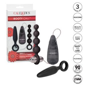 BOOTY CALL BOOTY VIBRO KIT BLACK
