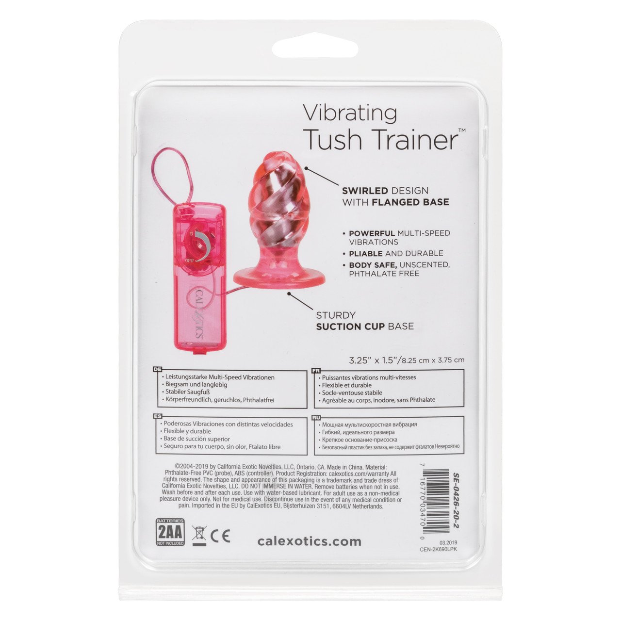 SE042620vibratingtushtrainerpinknewpkg3