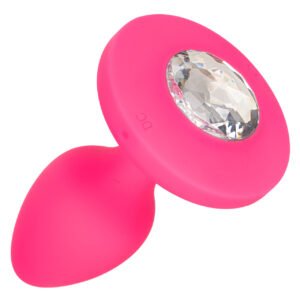 CHEEKY GEMS VIBRATING PROBE MEDIUM PINK