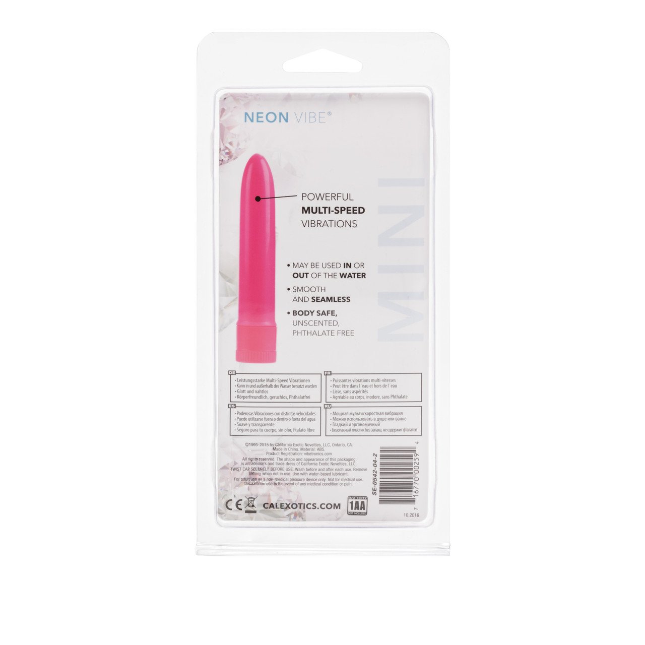 SE054204neonvibehardvibratorpinknewpkg3