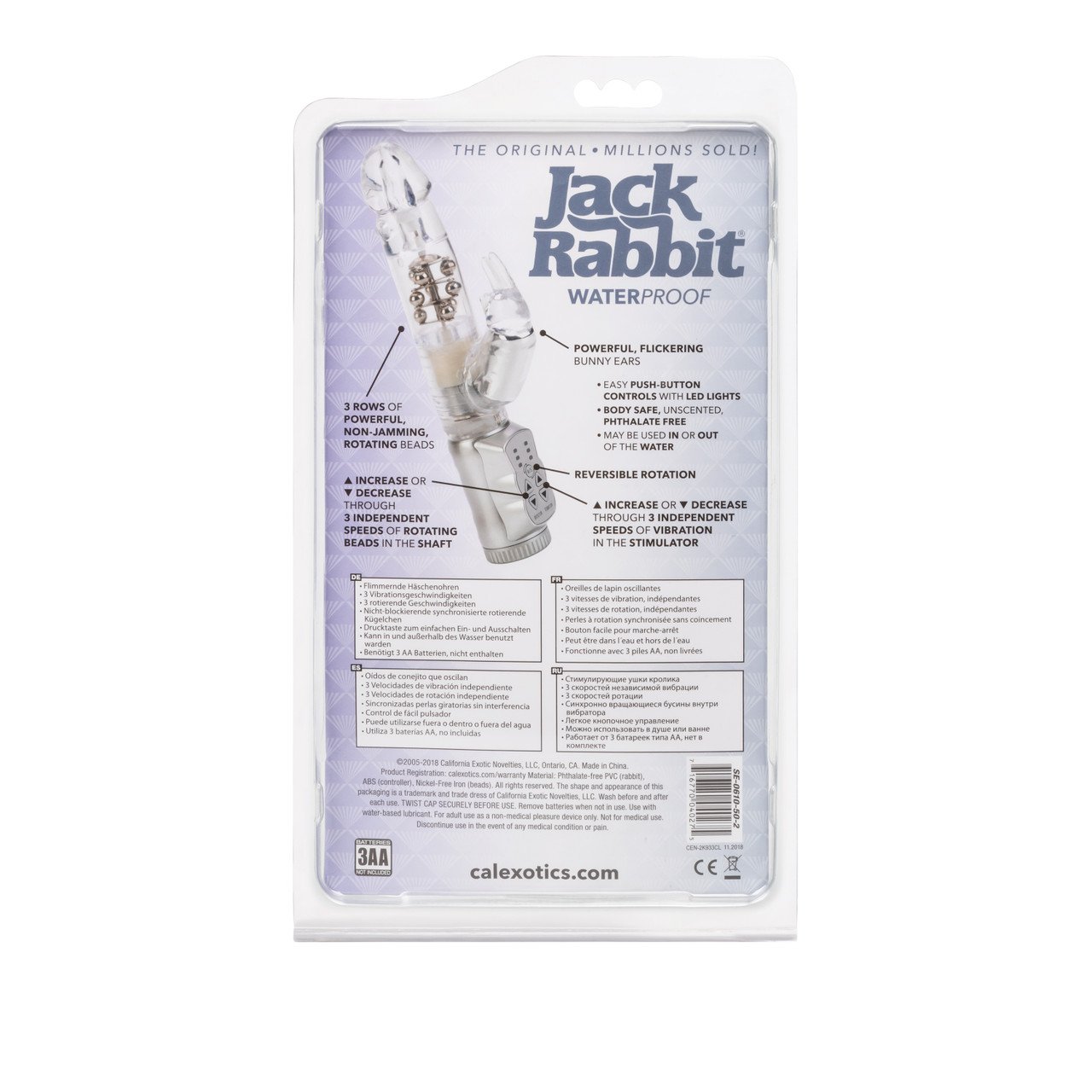 SE061050jackrabbitvibratorsilvernewpkg3