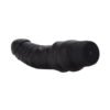 BLACK VELVET 6.25IN VEINED DONG