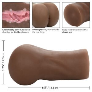 STROKE IT ASS BROWN