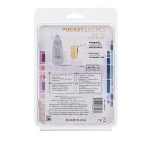 POCKET EXOTICS VIBRATING GOLD BULLET