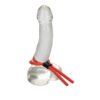 SILICONE STUD LASSO RED