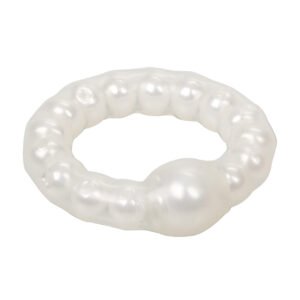 PEARL BEAD PROLONG RING WHITE