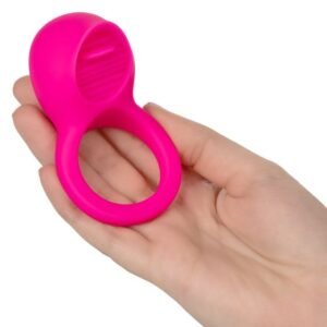 SILICONE RECHARGEABLE TEASING TONGUE ENHANCER