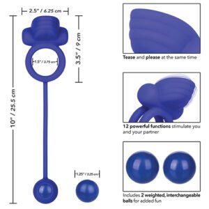 (WD) SILICONE RECHARGEABLE DUA ROCKIN RIM ENHANCER
