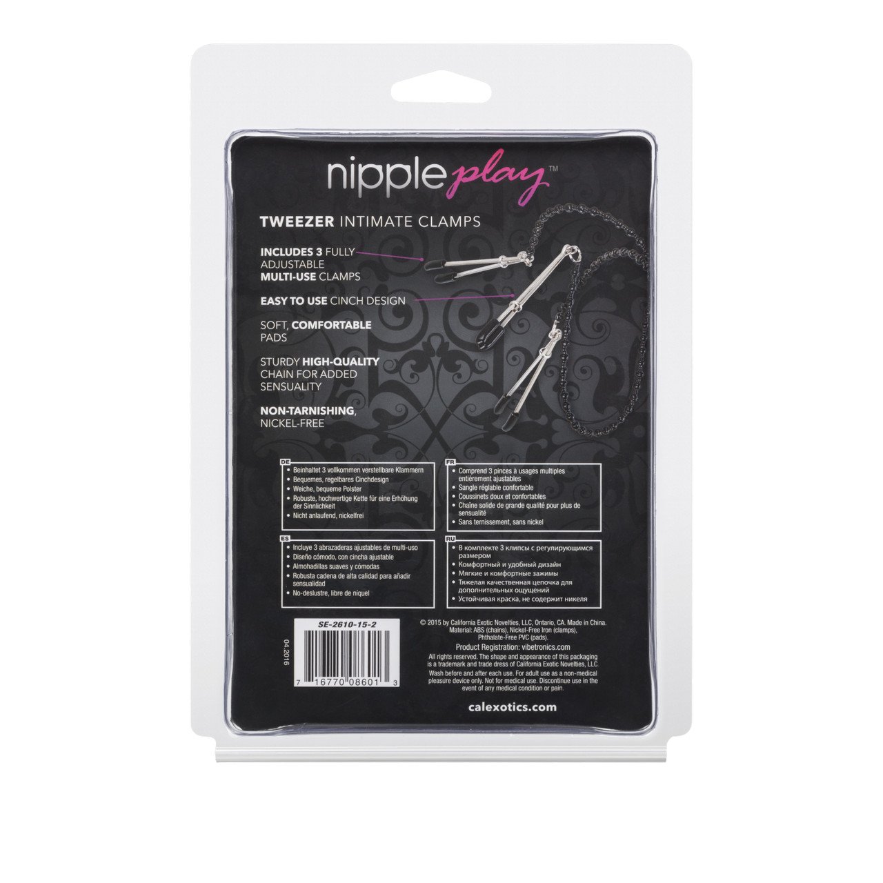 SE2610152nippleplaytweezerintimateclampsnew