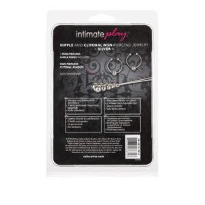 INTIMATE PLAY NIPPLE/CLIT NON- PIERCING SILVER