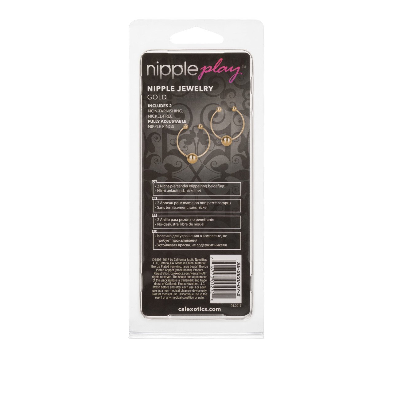 SE2630072nippleplaynipplejewelrygoldnew