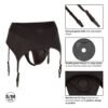 (WD) BOUNDLESS THONG W/ GARTER S/M HARNESS BLACK